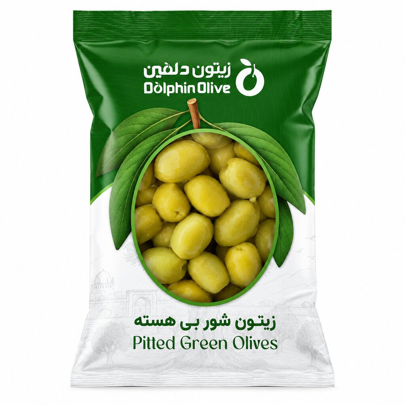 زیتون بی هسته دلفین - 300 گرم