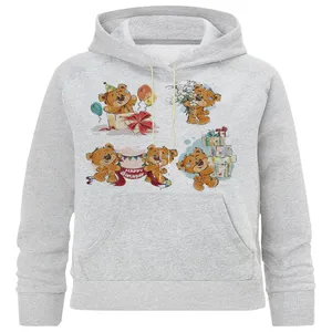 هودی دخترانه مدل  M 3 خرس