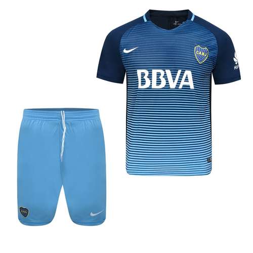 ست پیراهن و شورت ورزشی مردانه مدل قطر CABJ رنگ آبی