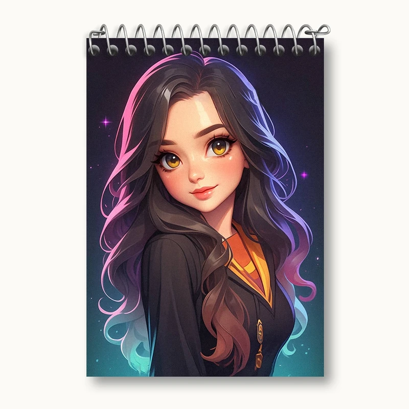 دفتر یادداشت 50 برگ خندالو مدل دخترانه کد N1467