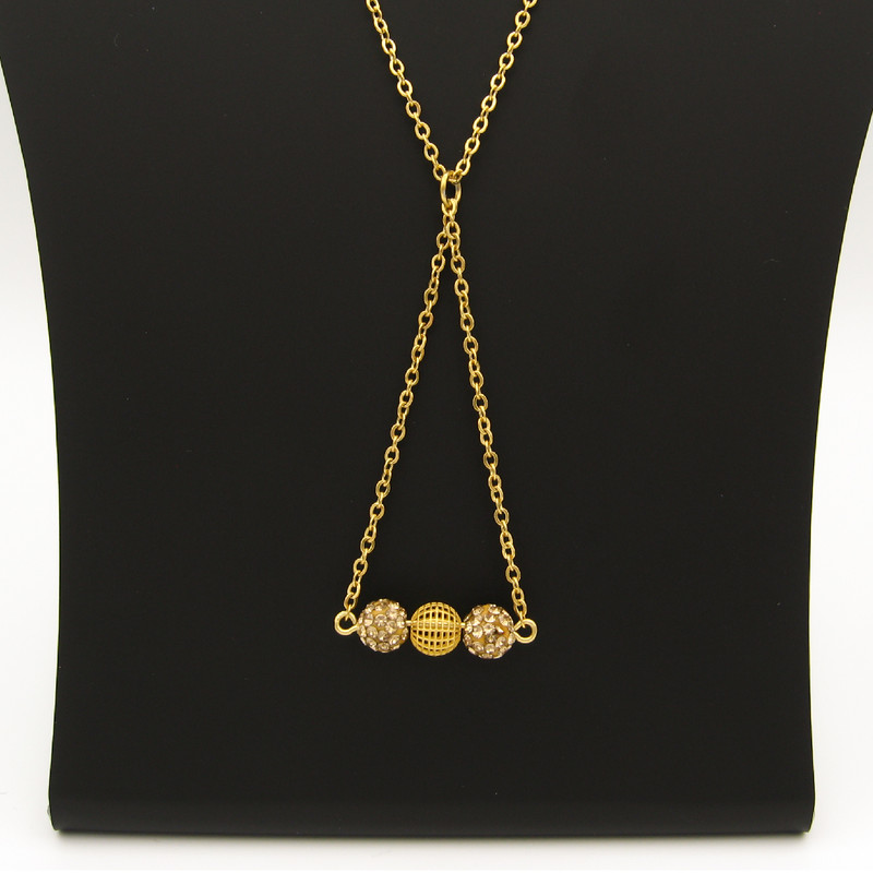 گردنبند طلا 18 عیار زنانه مانچو کد sfg649