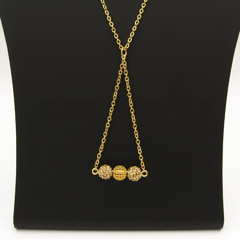 گردنبند طلا 18 عیار زنانه مانچو کد sfg649