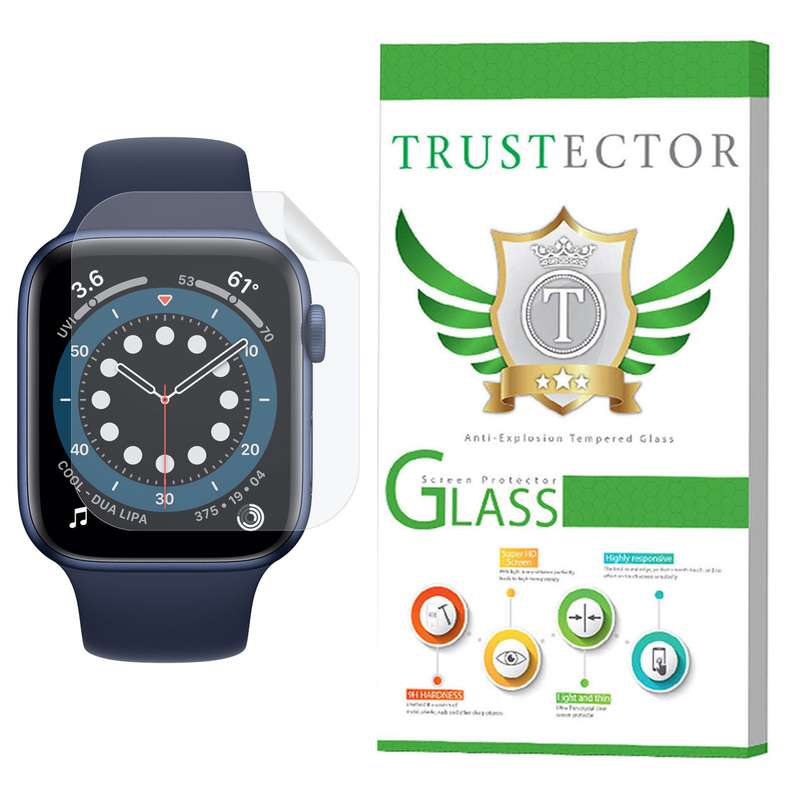 محافظ صفحه نمایش نانو تراستکتور مدل TPWT-Glass مناسب برای اپل واچ سری 6 44 میلی متر