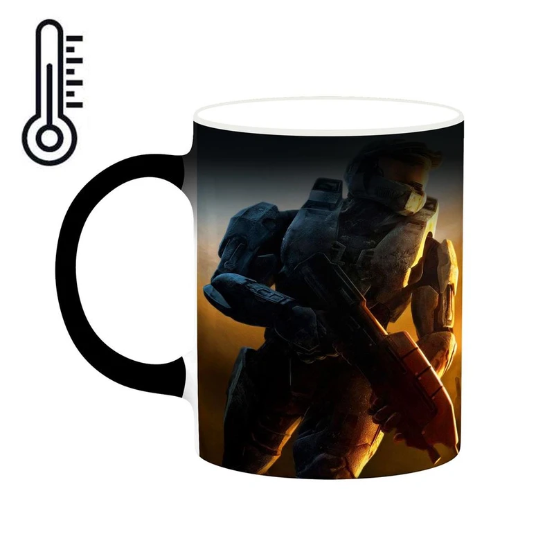 ماگ حرارتی کاکتی مدل بازی هالو Halo 2 کد mgh29037