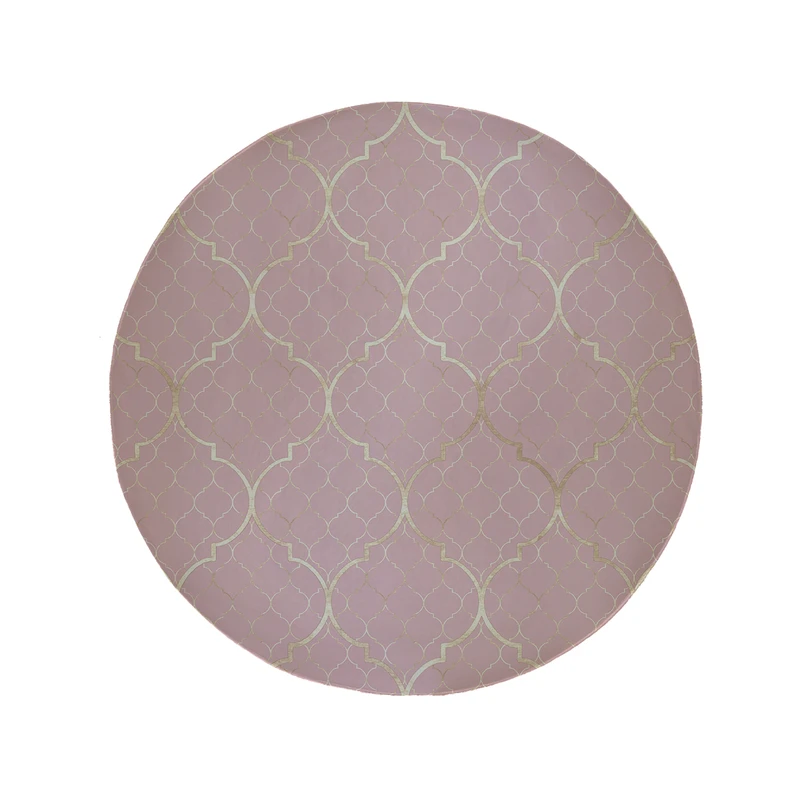 پادری مدل دایره طرح مدرن کد 8599 سایز 90 × 90 سانتی متر