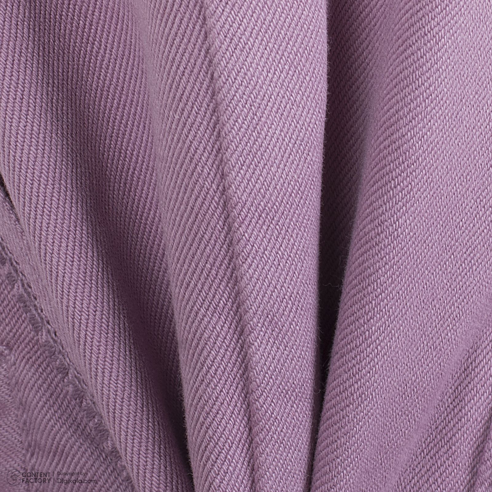 ست جلیقه و شلوار زنانه پاتن جامه مدل کتان 101231030134511 رنگ یاسی - - 10