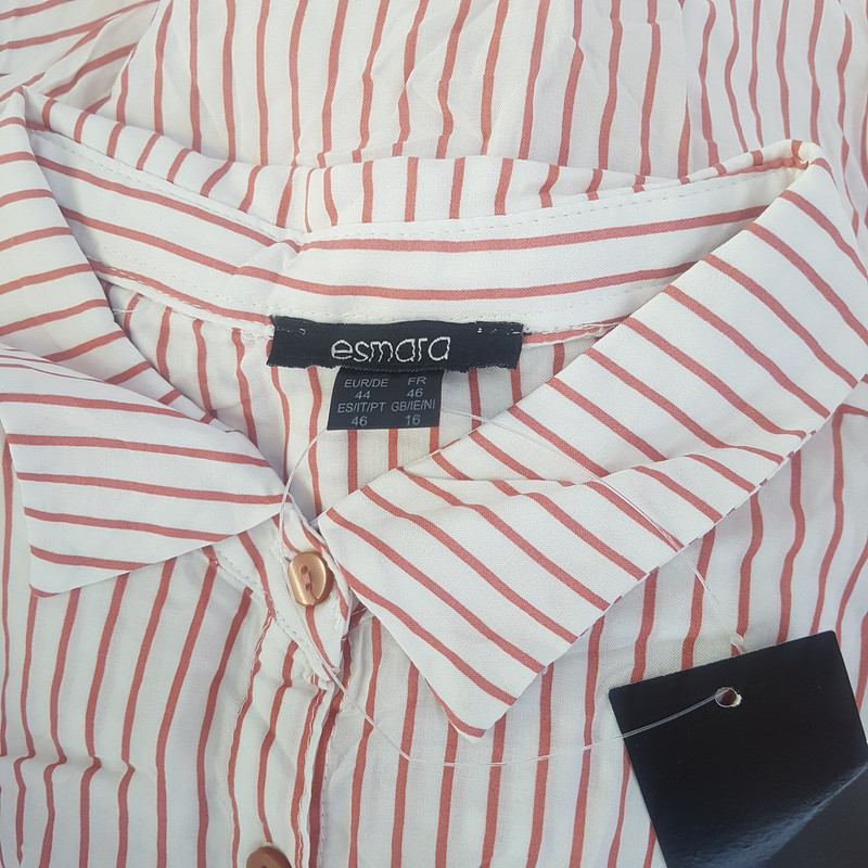 شومیز زنانه اسمارا مدل راه راه کد 12646986