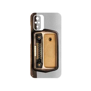 MAHOOT Radio Nostalgia Cover Sticker for Xiaomi Redmi Note 10