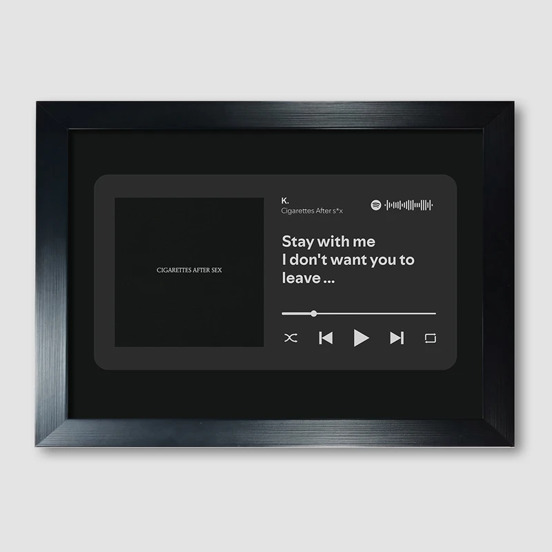 تابلو موزیکال طرح K. by Cigarettes After s*x