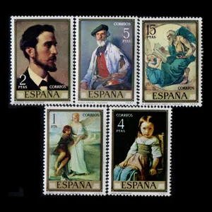 تمبر یادگاری مدل خارجی مجموعه 5 عددی 