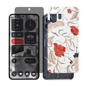 Glass Together model privacy Screen Protector Suitable for Nothing Phone 2 Mobile Phone with Back cover sticker