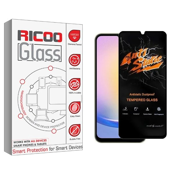 محافظ صفحه نمایش ریکو مدل RiC2 Antistatic مناسب برای گوشی موبایل سامسونگ Galaxy A15