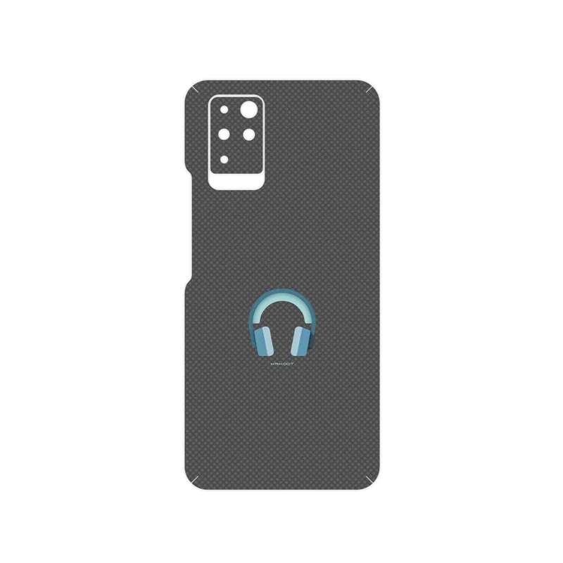 برچسب پوششی ماهوت مدل Minimal Headphone Icon مناسب برای گوشی موبایل اینفینیکس Note 10