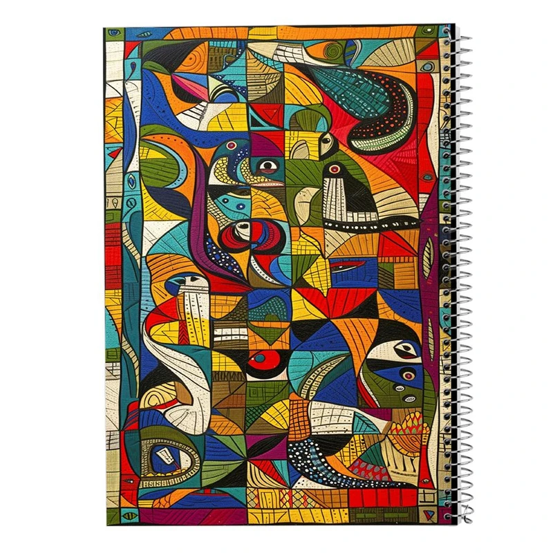 دفتر لیست خرید 50 برگ مدوپد مدل اشکال فانتزی کد DF16123