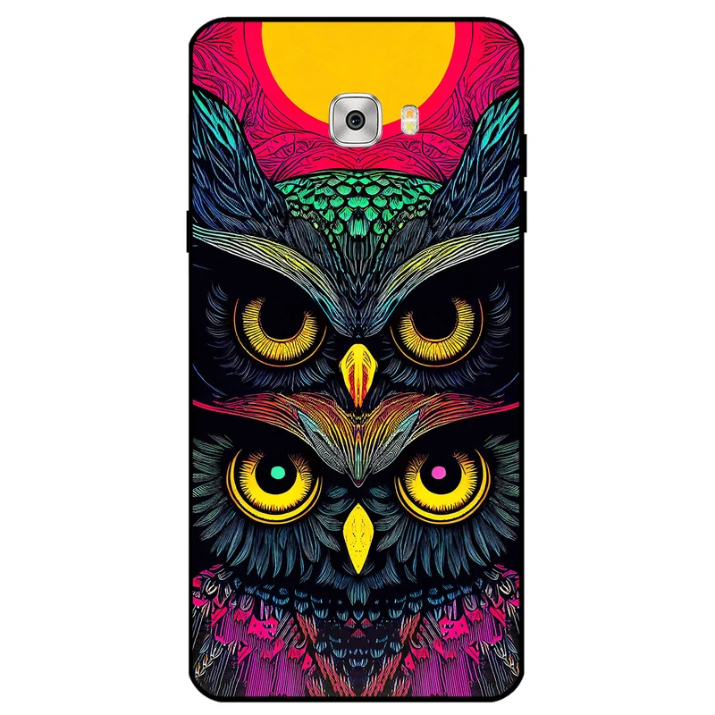 کاور مگافون طرح جغد مدل 1904 مناسب برای گوشی موبایل سامسونگ Galaxy C9 Pro   