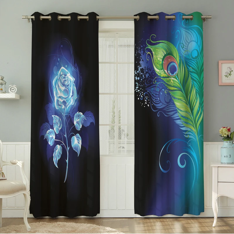 پرده نیروانا طرح  مدرن مدل هازان کد 4717 سایز 140×280 سانتی متر