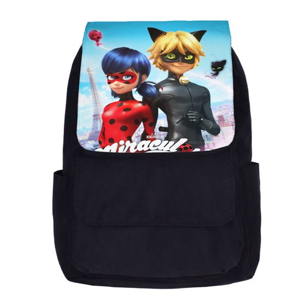 کوله پشتی مدل دختر کفشدوزکی کد KP257