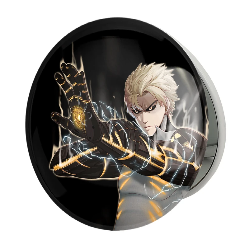 آینه جیبی خندالو طرح جنوس انیمه مرد تک مشتی One Punch Man مدل تاشو کد 10517 