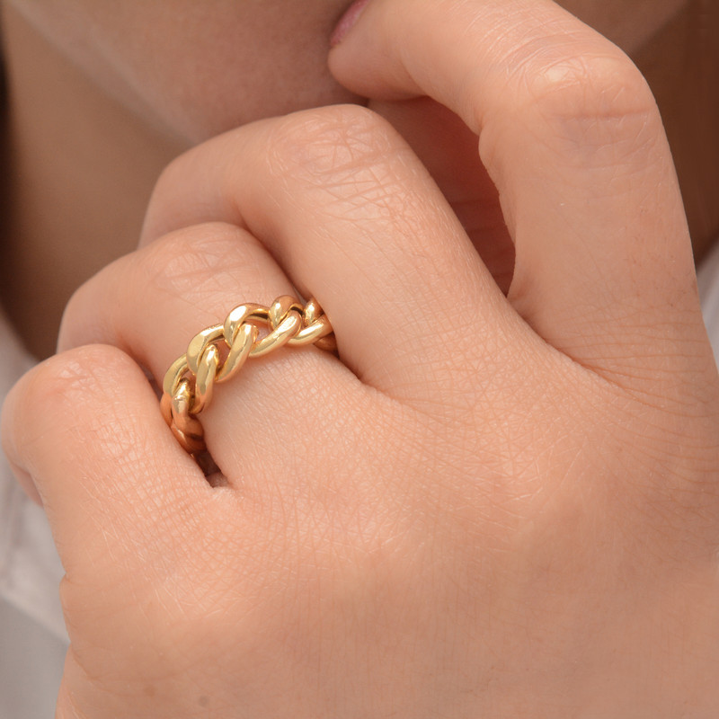 انگشتر طلا 18 عیار زنانه طلای مستجابی کد 055