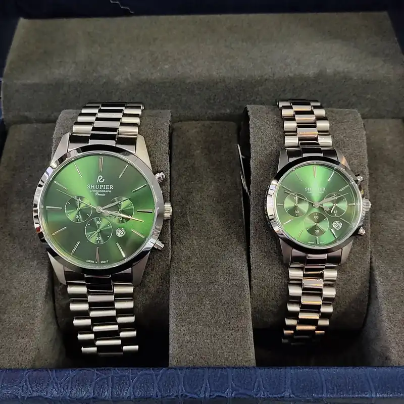 ست ساعت مچی عقربه ای زنانه و مردانه شوپیر مدل GL189A004