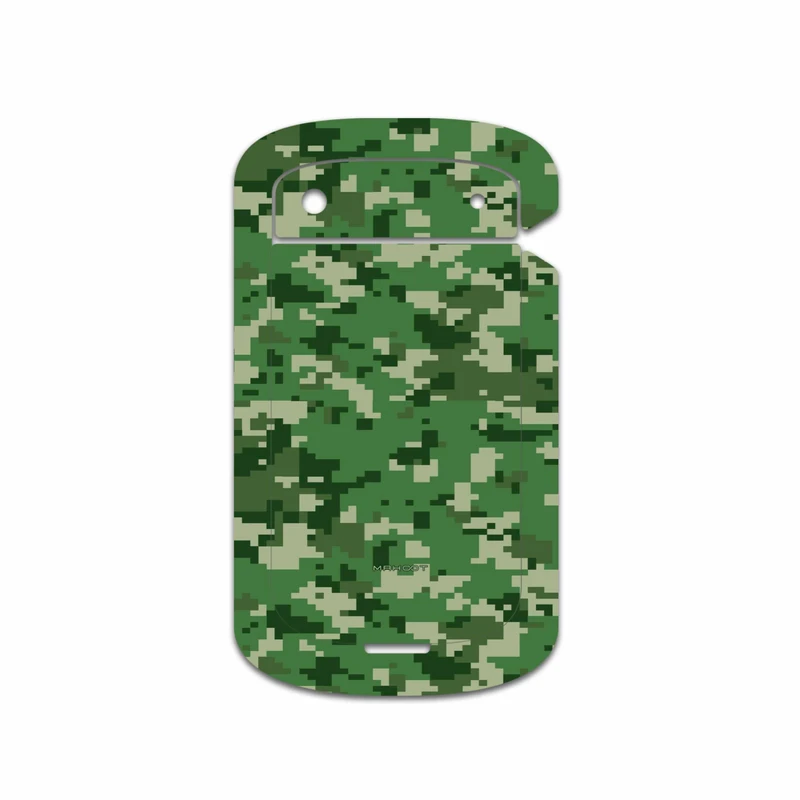 برچسب پوششی ماهوت مدل Army-Green-Pixel مناسب برای گوشی موبایل بلک بری Bold Touch 9900