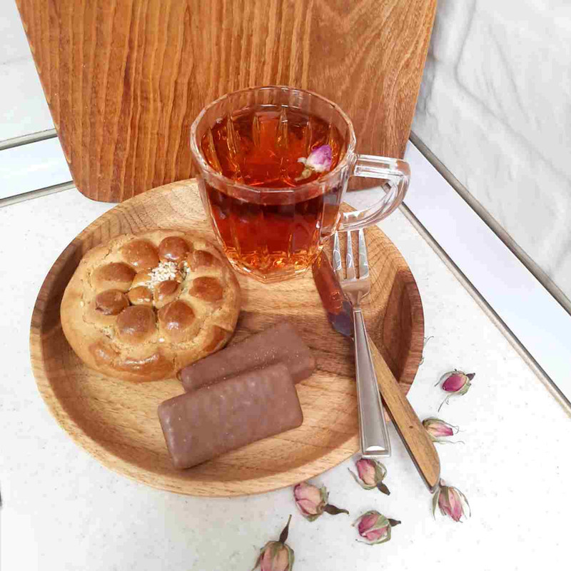 پیش دستی طرح گرد کد 020