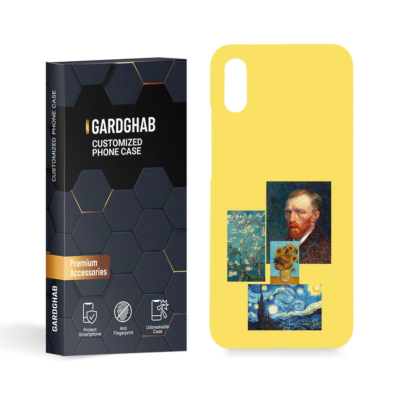 کاور گارد قاب مدل هنری مناسب برای گوشی موبایل شیائومی Redmi 9A