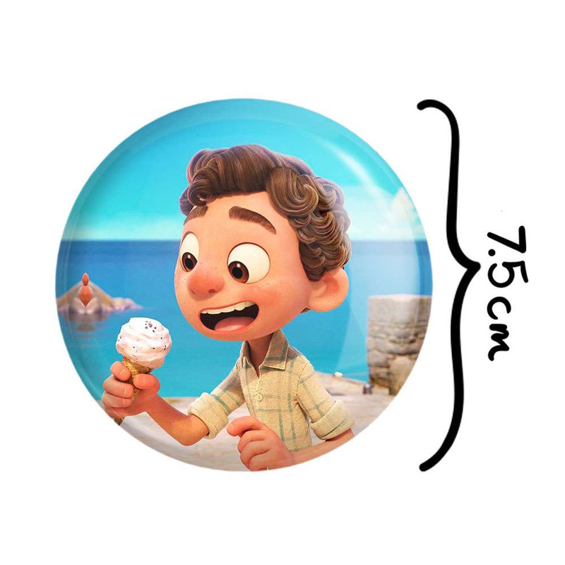 آینه جیبی خندالو طرح انیمیشن لوکا Luca کد 4528 آینه جیبی خندالو طرح انیمیشن لوکا Luca کد 4528