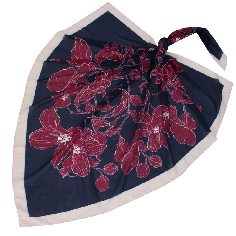 روسری زنانه مدل نخی چهارفصل پارمیس کد 10196 