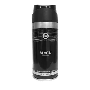 اسپری خوشبو کننده بدن مردانه بی ال مدل BLACK حجم 150 میلی لیتر