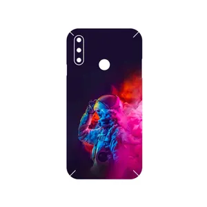 MAHOOT Smoke Rainbow Digital Art 1 Cover Sticker for LG W10