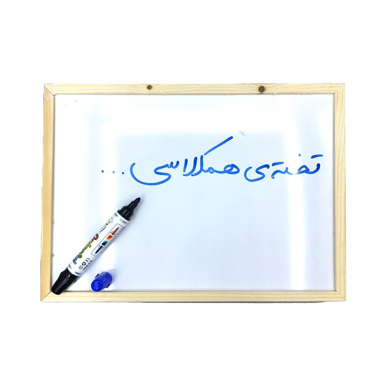 تخته سیاه مدل چوبی سایز 25×35 سانتی متر
