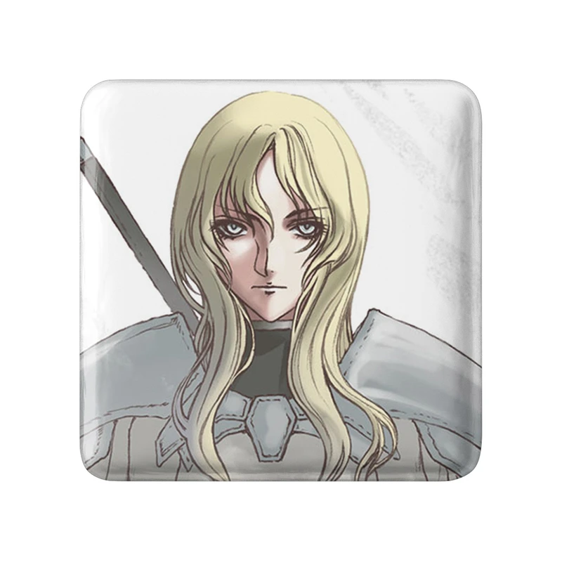 پیکسل خندالو طرح فلورا انیمه کلیمور مدل مربعی کد 33475