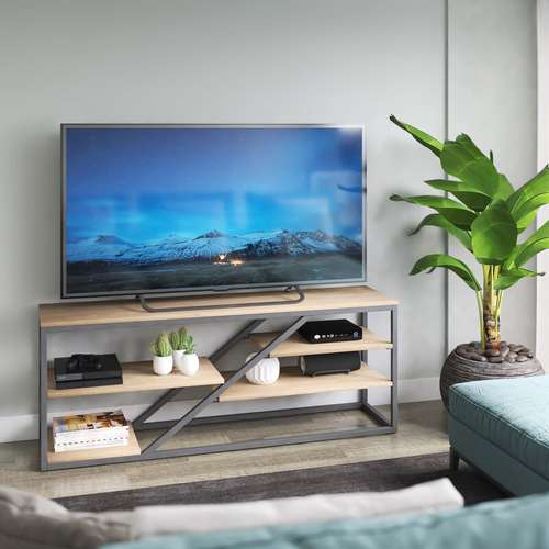 میز تلویزیون دیزم مدل TVS_B100_150_BRN