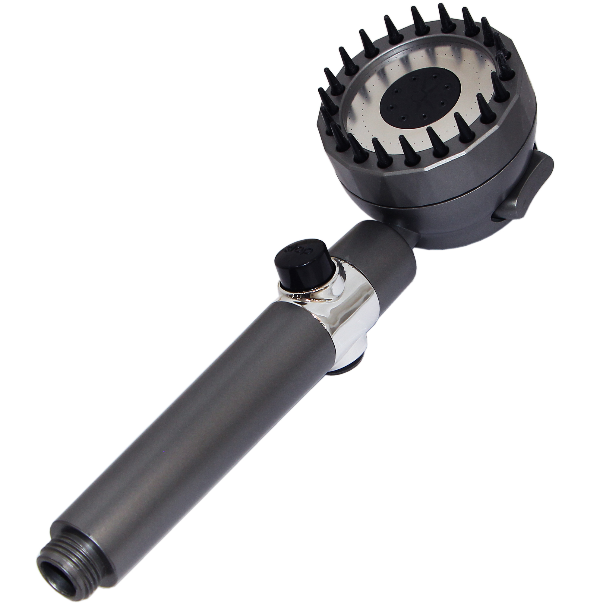 سردوش حمام پاپیروس مدل ماساژور دار مفصلدار پیکسل