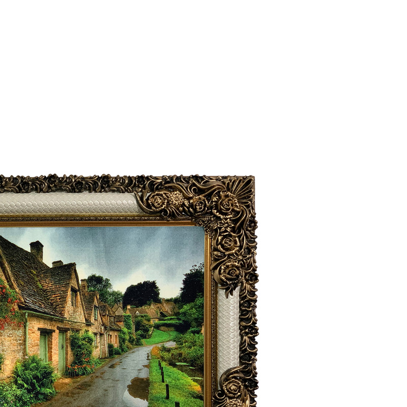 تابلو فرش ماشینی طرح پس از باران کد ۷۴۰۵