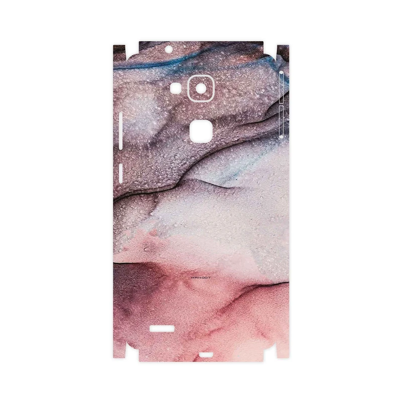برچسب پوششی ماهوت مدل Smoky pink marble-FullSkin مناسب برای گوشی موبایل هوآوی Mate 7