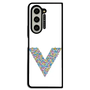 AKAM AMC-WSGZFOLD5-ALPHADOODLEBET-22 Cover For Samsung Galaxy Z Fold 5