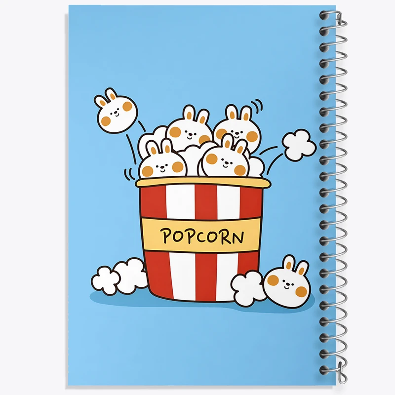 دفتر مشق 100 برگ خندالو طرح خرگوش های کیوت کد N5537