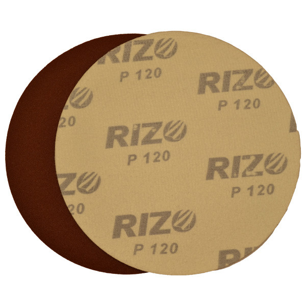 سنباده پشت کرکی ریزو مدل 180 میلیمتر P.120 بسته ده عددی