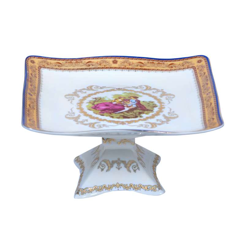 شیرینی خوری چینی پردیس کاشان طرح لیلی و مجنون 