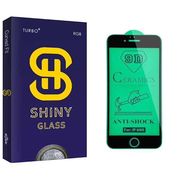 محافظ صفحه نمایش سرامیکی آتوچبو مدل Shiny Glass مناسب برای گوشی موبایل اپل iPhone 6
