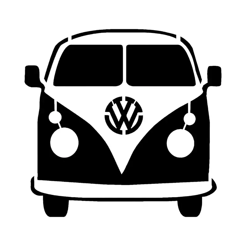 شابلون باتیس آرت طرح فولکس واگن کد 50-374