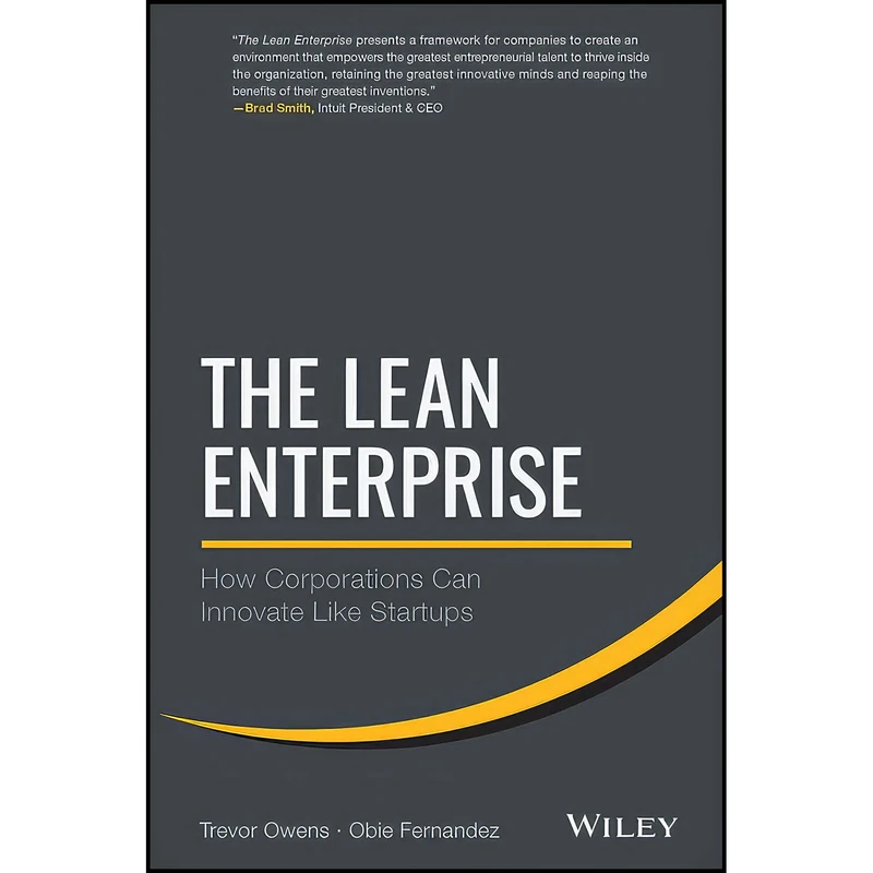 کتاب The Lean Enterprise اثر Trevor Owens and Obie Fernandez انتشارات Wiley