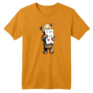 تی شرت آستین کوتاه بچگانه مدل تدی عاشق