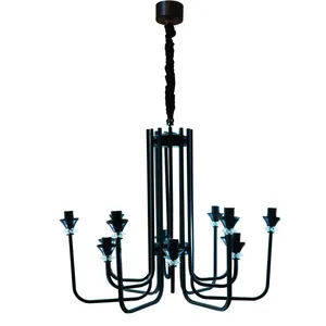 لوستر 12 شعله مدل L405.12BK