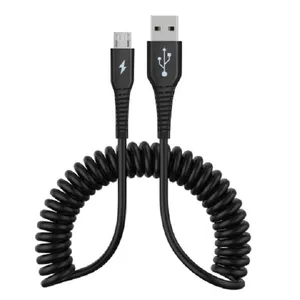 کابل usb به microusb مستر لینک مدل فنری طول 1 متر