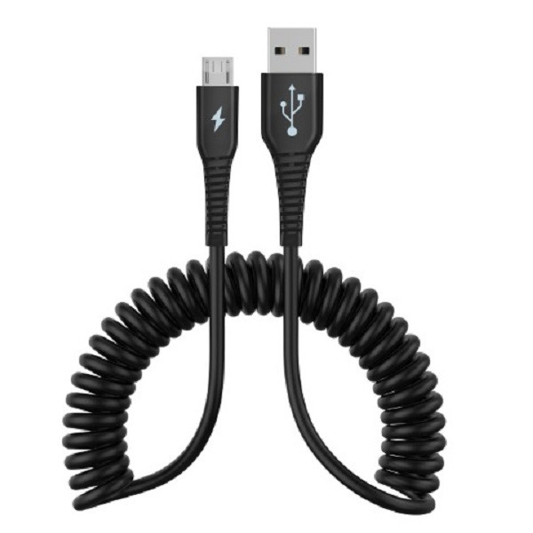 کابل usb به microusb مستر لینک مدل فنری طول 1 متر