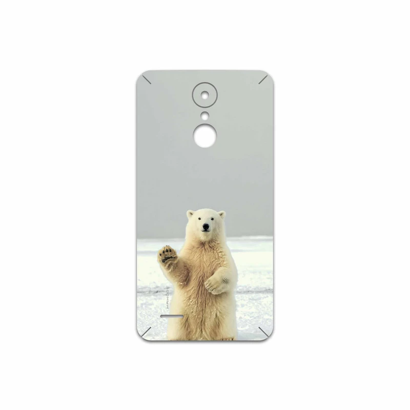 برچسب پوششی ماهوت مدل Polar bear مناسب برای گوشی موبایل ال جی K8 2017