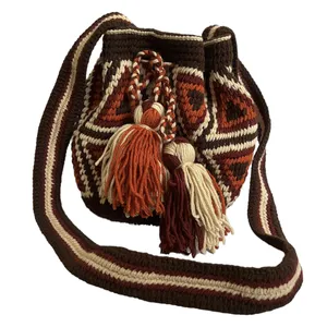 کیف بافتنی مدل boho